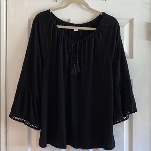 Brand New Women’s Old Navy Bell Sleeve Peasant Top